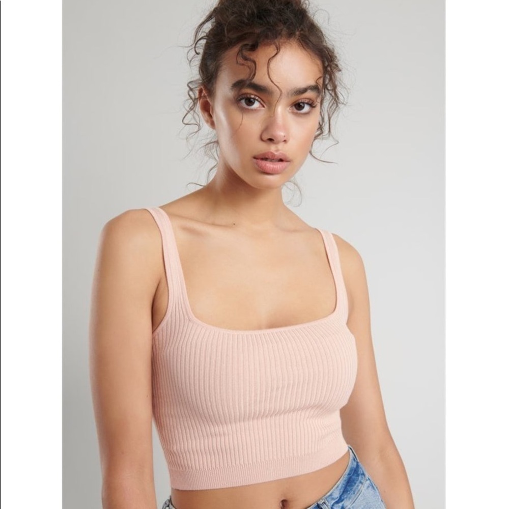 Garage Alicia Sweater Tank XS Pink